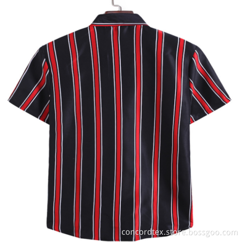 branded stripe mens shirts
